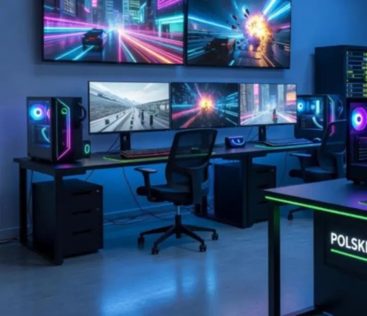 Nowoczesne laboratorium badające technologie w grach